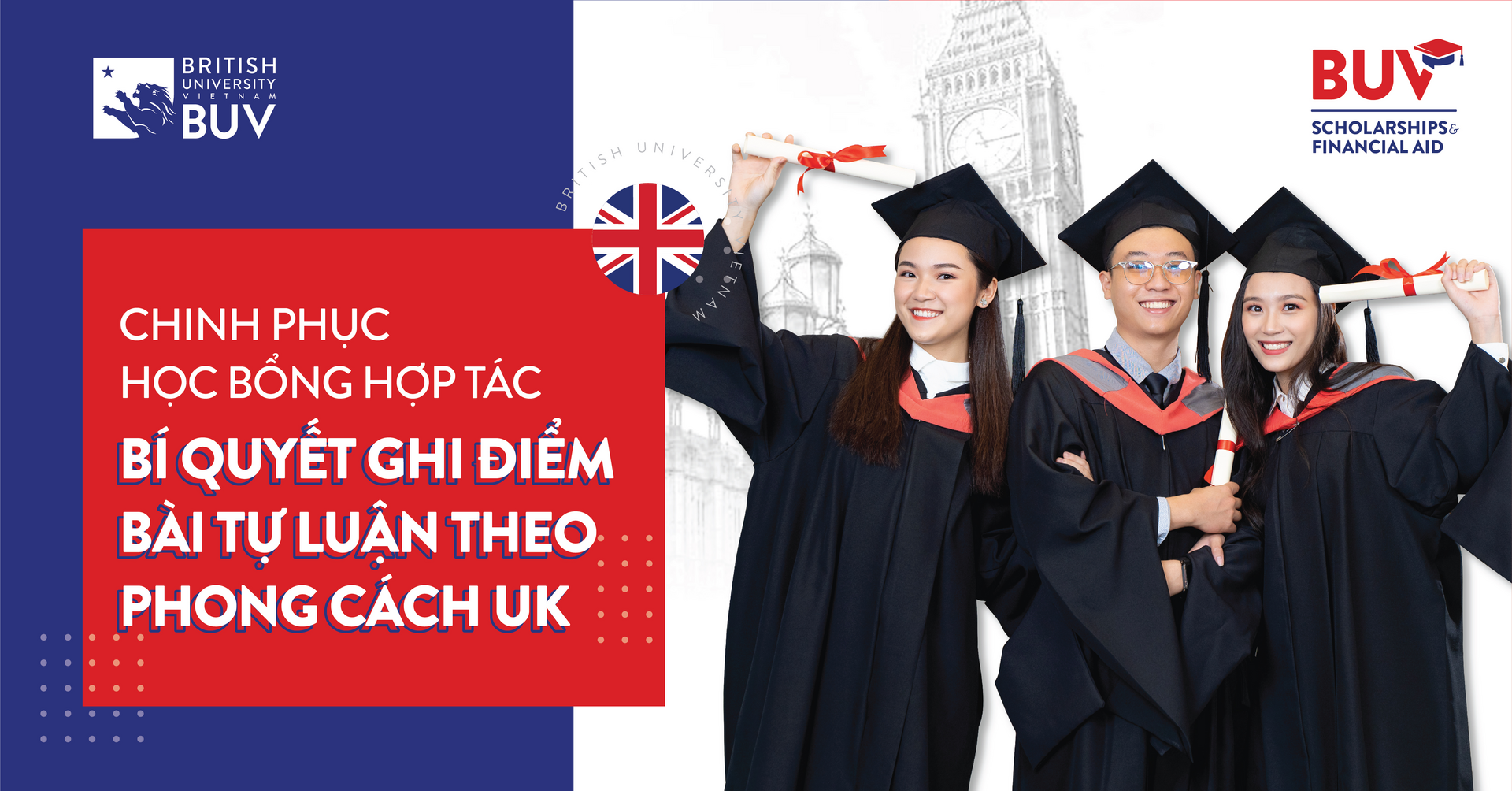 Giao lưu, chia sẻ kinh nghiệm chuẩn bị hồ sơ và ứng tuyển học bổng “Phát triển giáo dục” cùng Đại học Anh quốc Việt Nam
